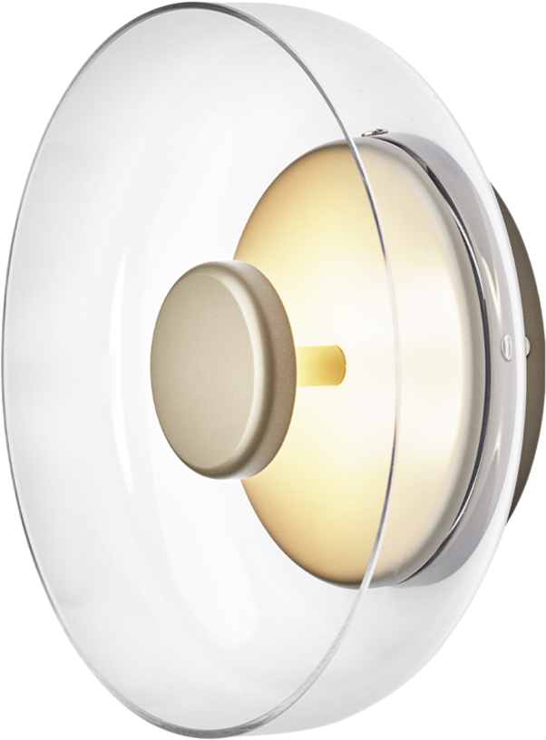 Blossi Wall, Nordic Gold / Clear