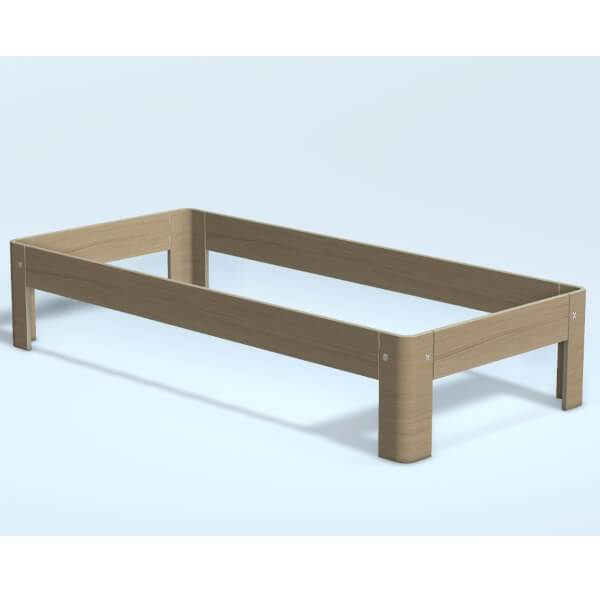 Auping Auronde natural oak - enkeltseng