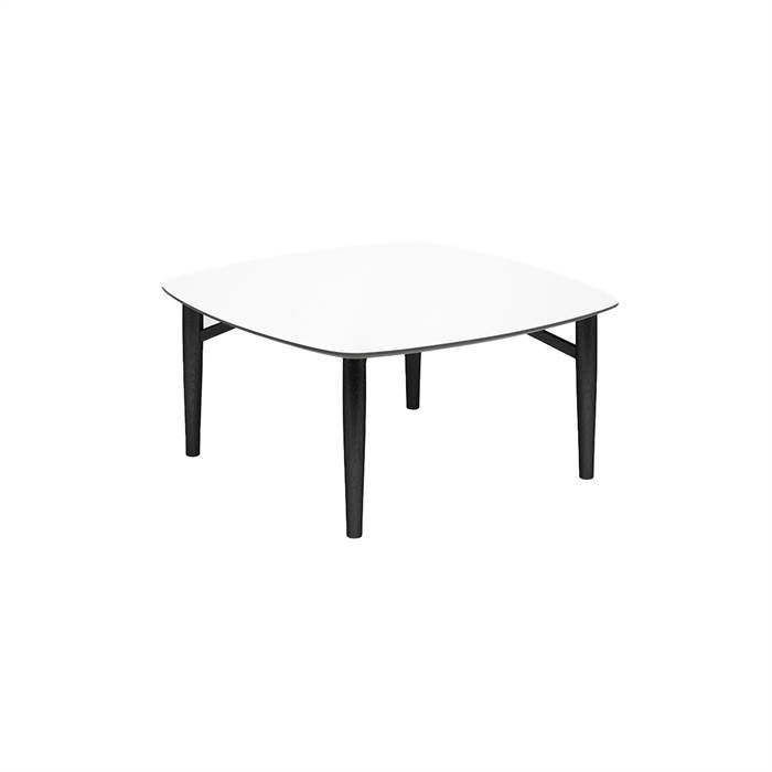Thomsen Furniture - Katrine sofabord - Bådform - 68x128 cm - Granitgrå stenlook