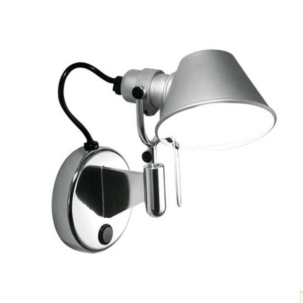 Artemide Tolomeo Micro Faretto Væglampe med Afbryder