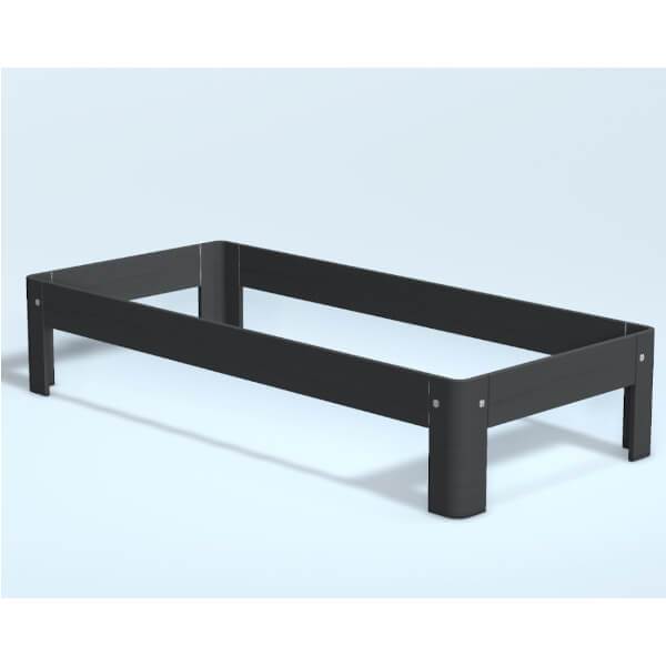 Auping Auronde dark blue oak - enkeltseng