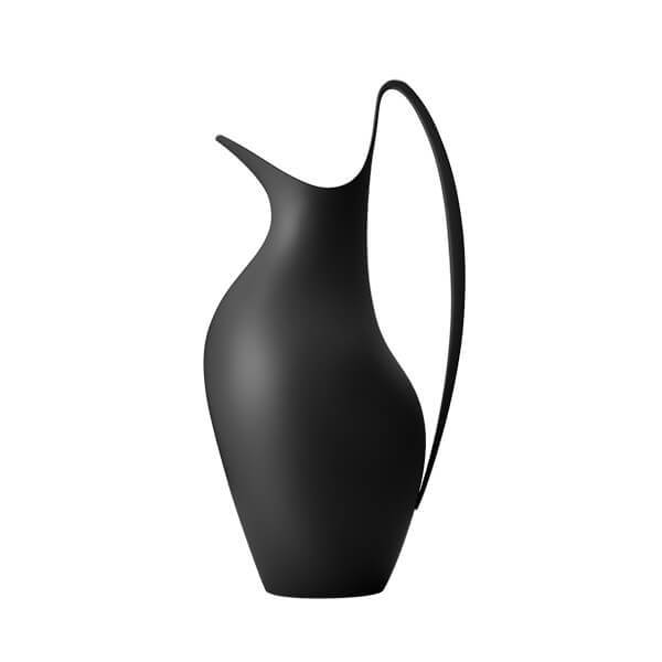Georg Jensen Henning Koppel kande 1,2 l - Sort