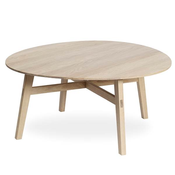 Andersen Furniture C1 sofabord rundt - massivt træ - 102 x 90 x H45 cm.