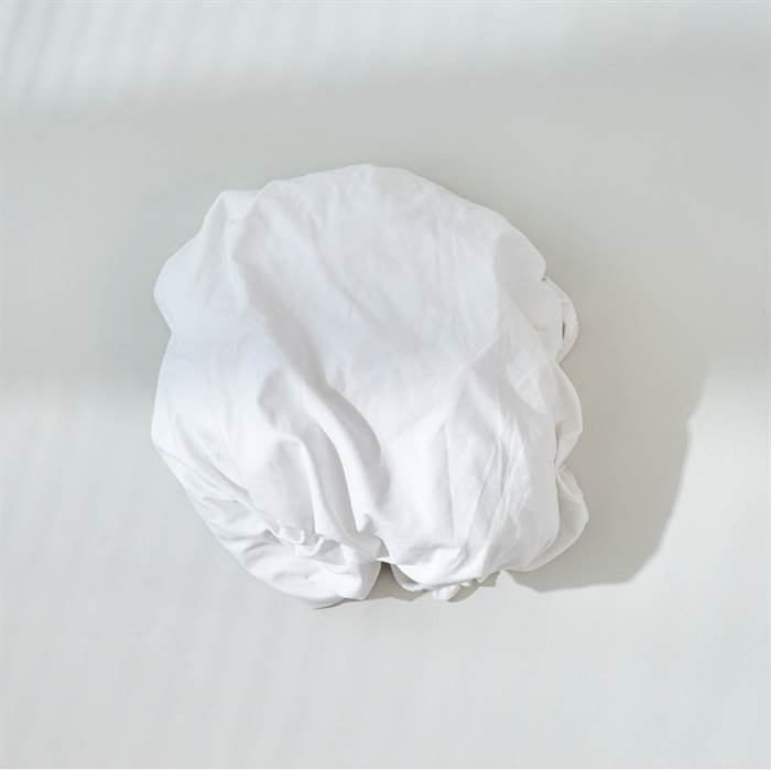 Auping Organic Jersey faconlagen 190 - 140-160 x 200-20 cm. - White