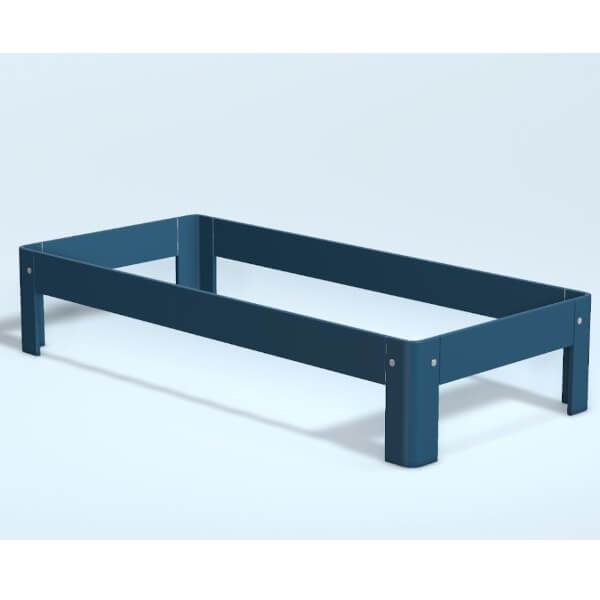 Auping Auronde royal blue - enkeltseng