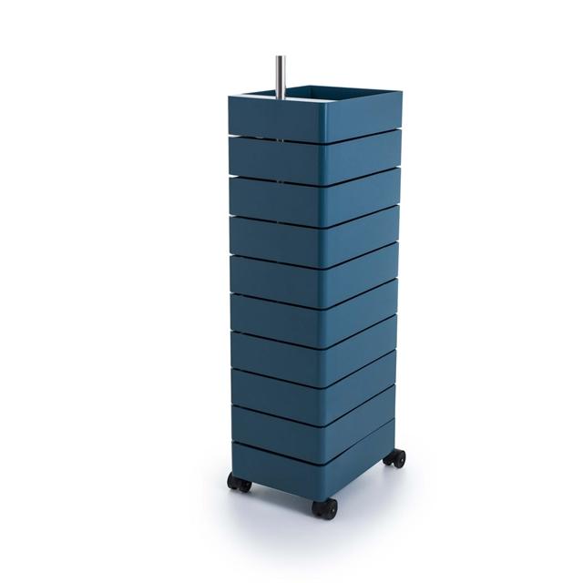 Magis 360 Container 10 Rullevogn Blå