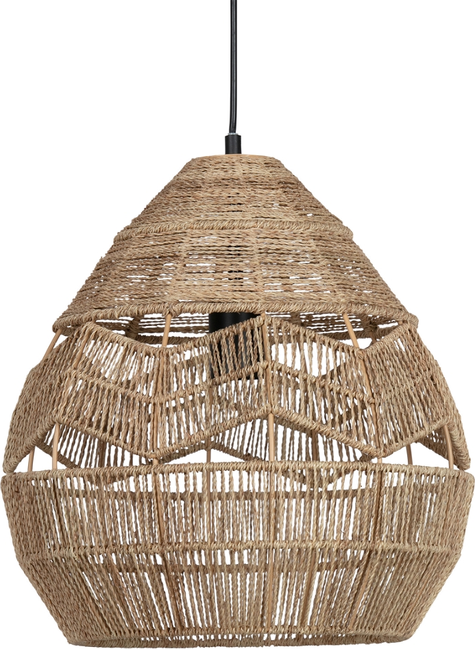 Adelaide Pendellampe i natur, H37x35x35 cm