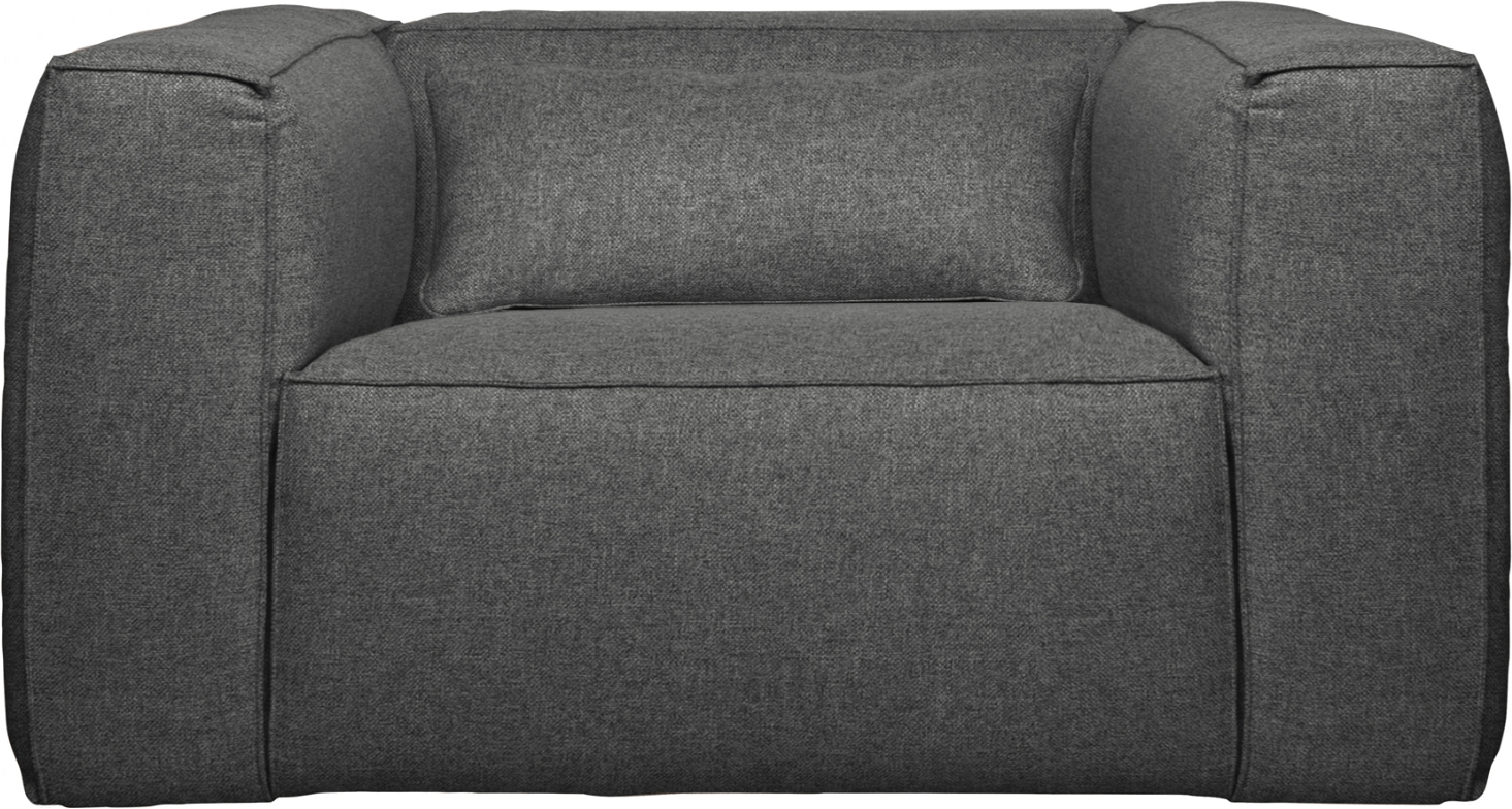Bean Loungestol i Grå - Komfortabel og Elegant Design
