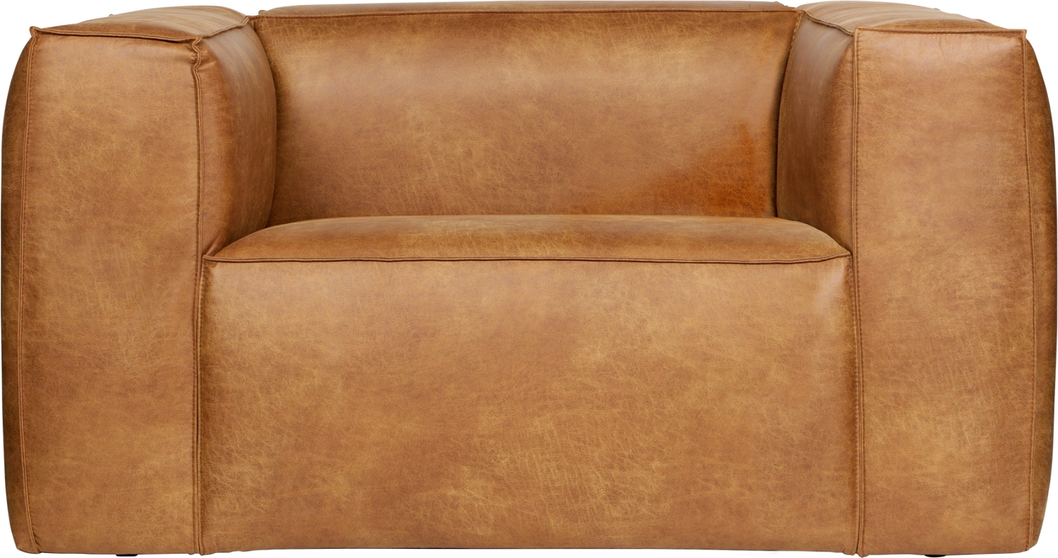 Bean Loungestol i Lysebrun – Elegant og Komfortabel