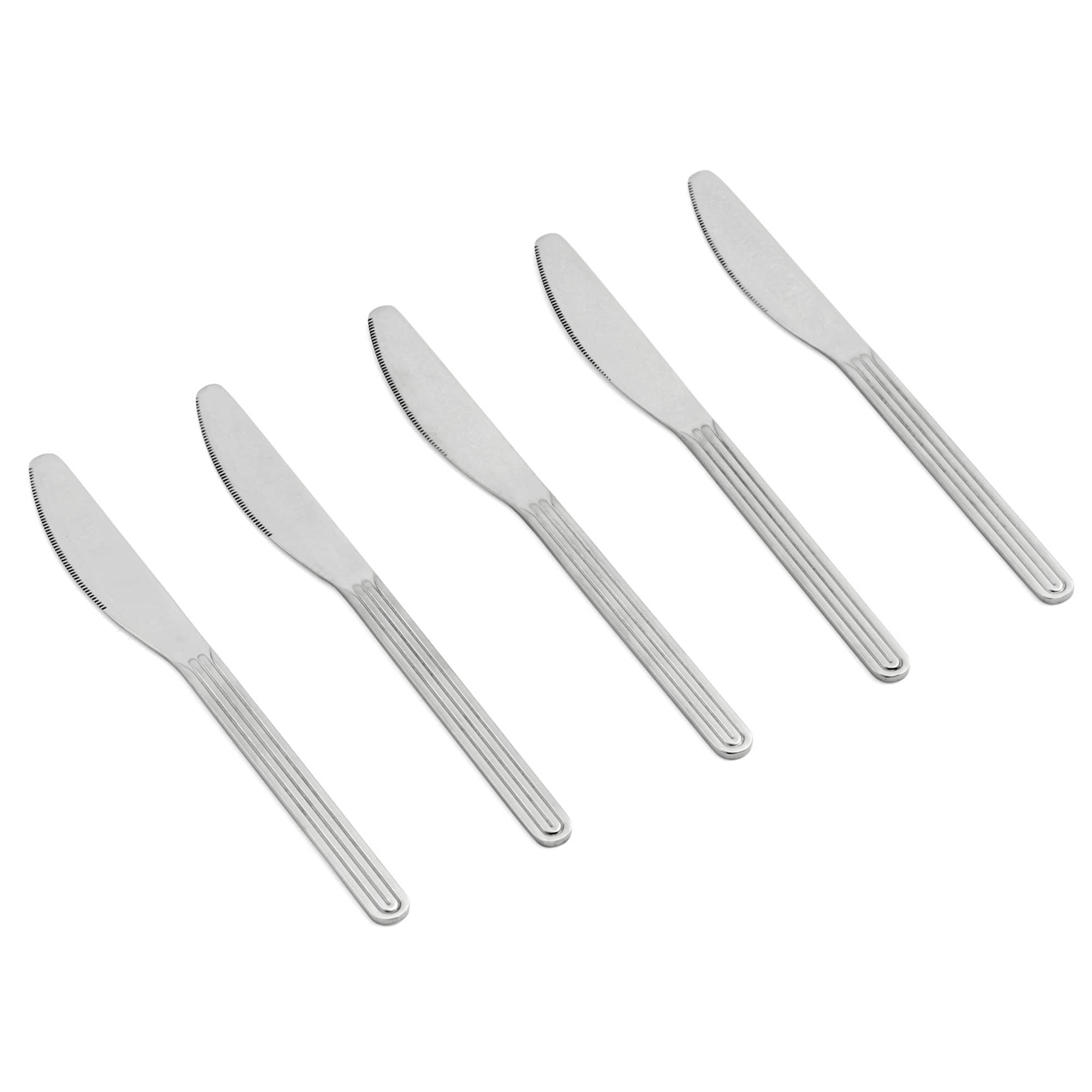 Sunday bordkniv, 5-pak, rustfrit stål