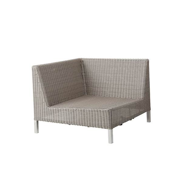 Cane-Line Connect hjørne modul, taupe