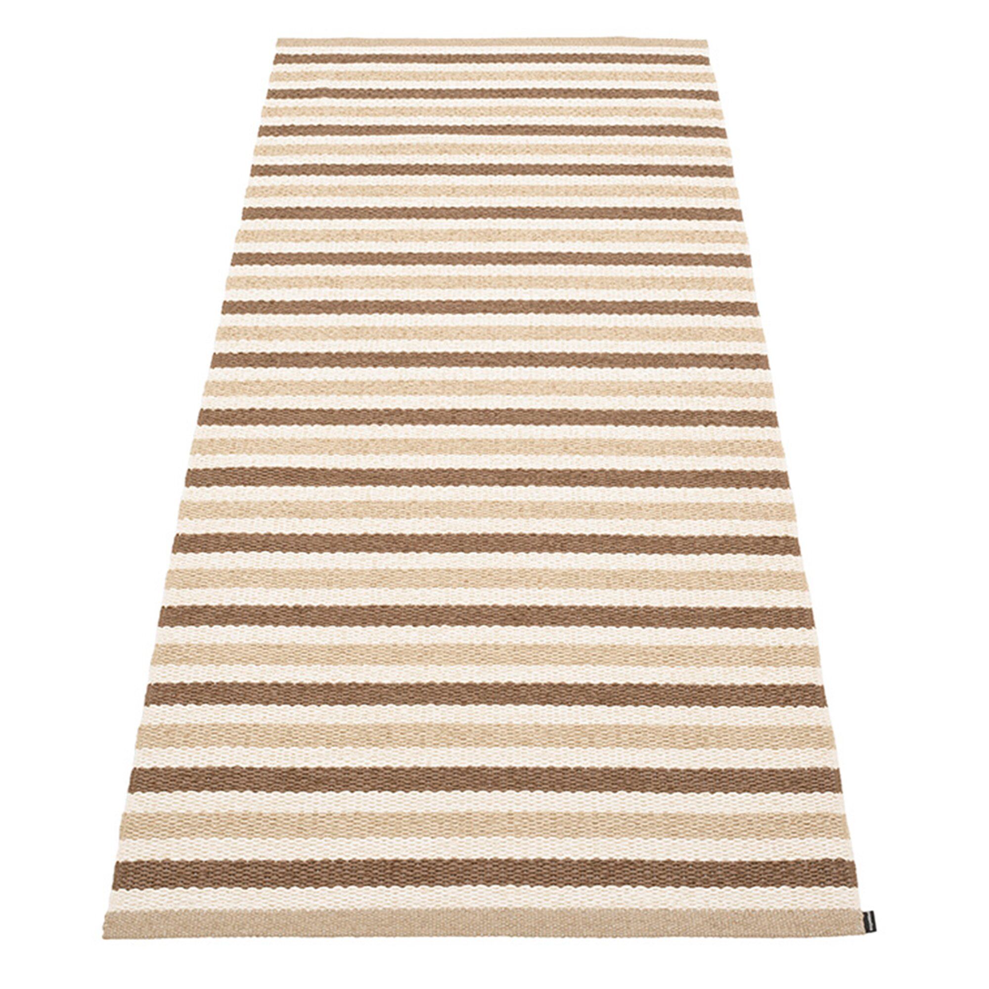 Teo gulvtæppe 85 cm x 200 cm, brown/beige/vanilla