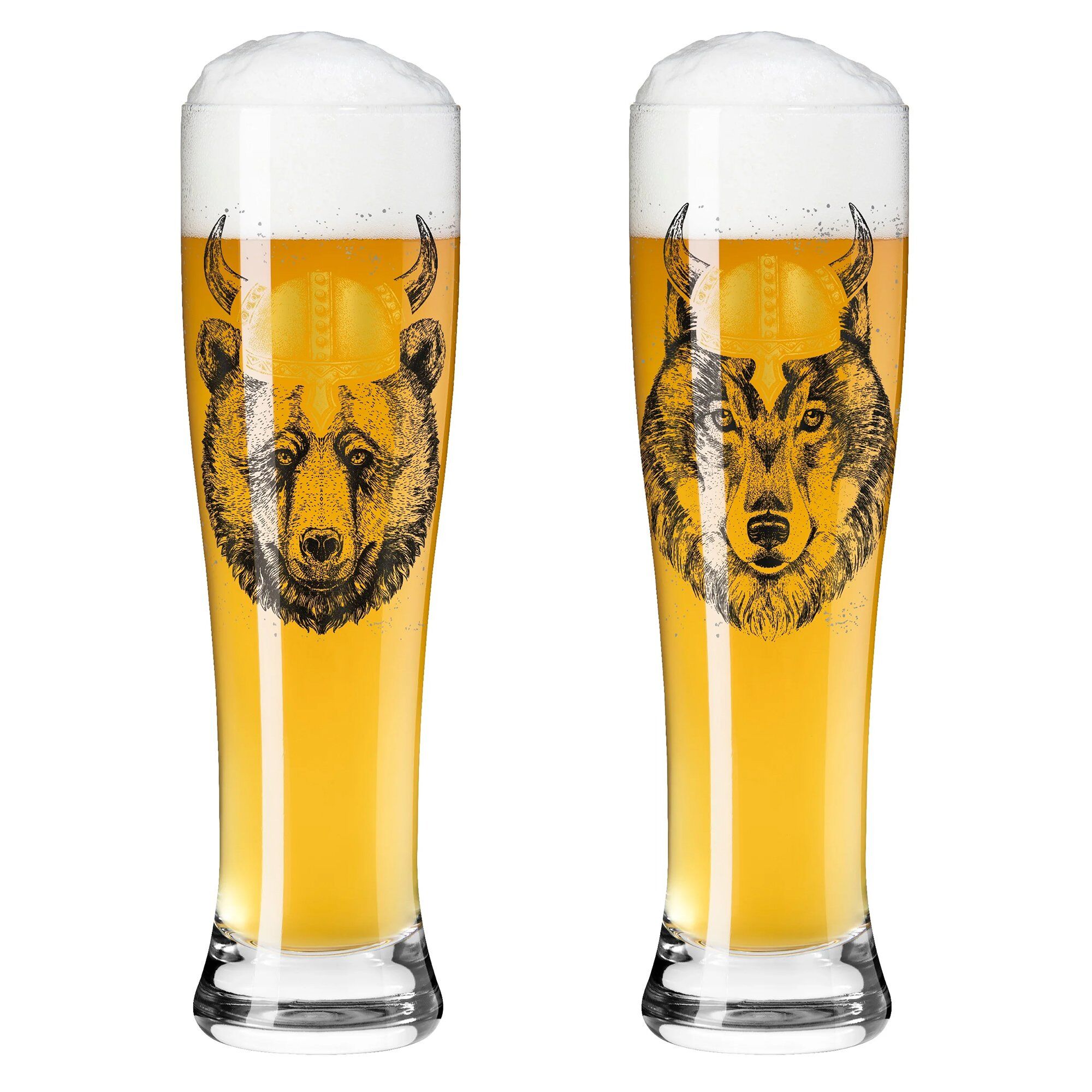 Brauchzeit No. 15 & 16 ølglas hvede, 2 stk.