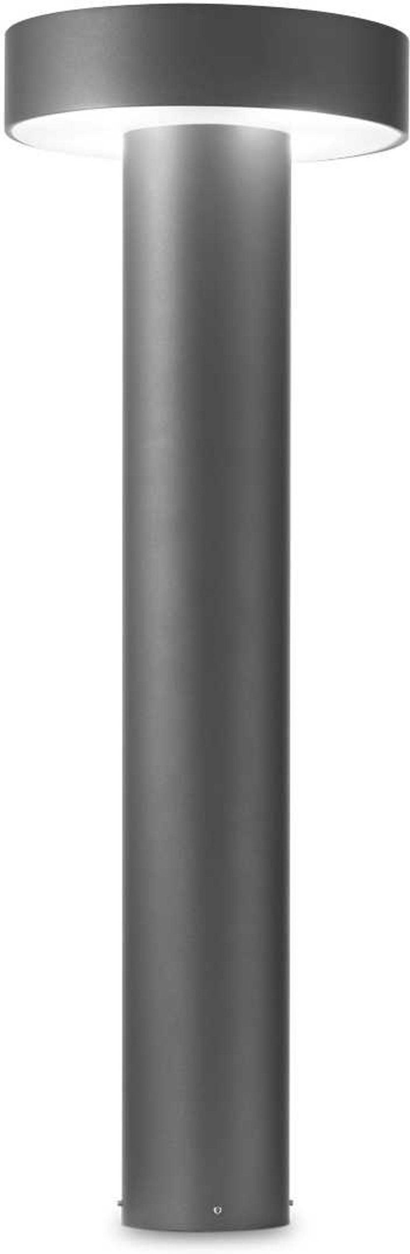 Udendørs gulvlampe Ideal Lux Tesla antracit Ø20,5xH60 cm aluminium metal IP44 4xG9