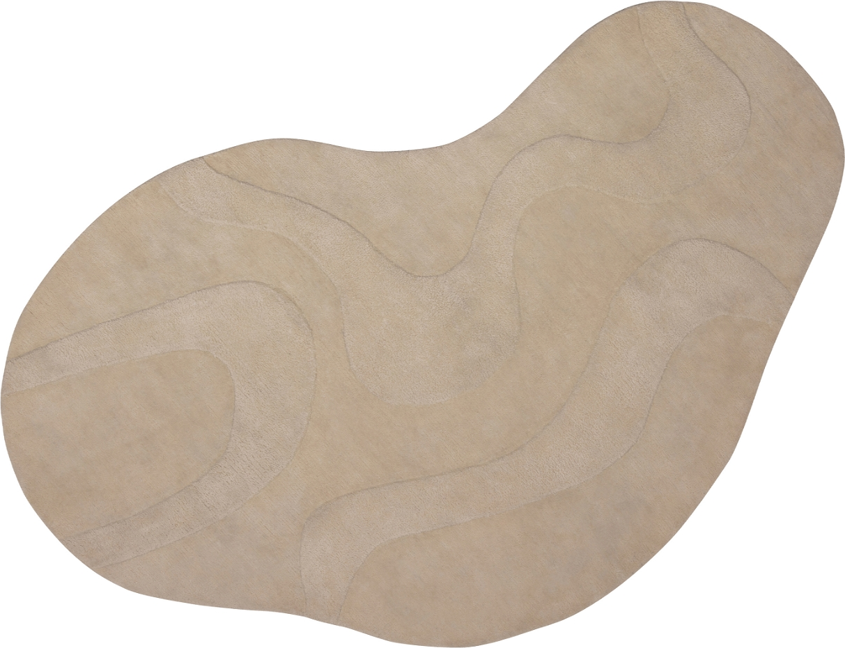 Alya Tæppe, beige, 170 x 240 cm