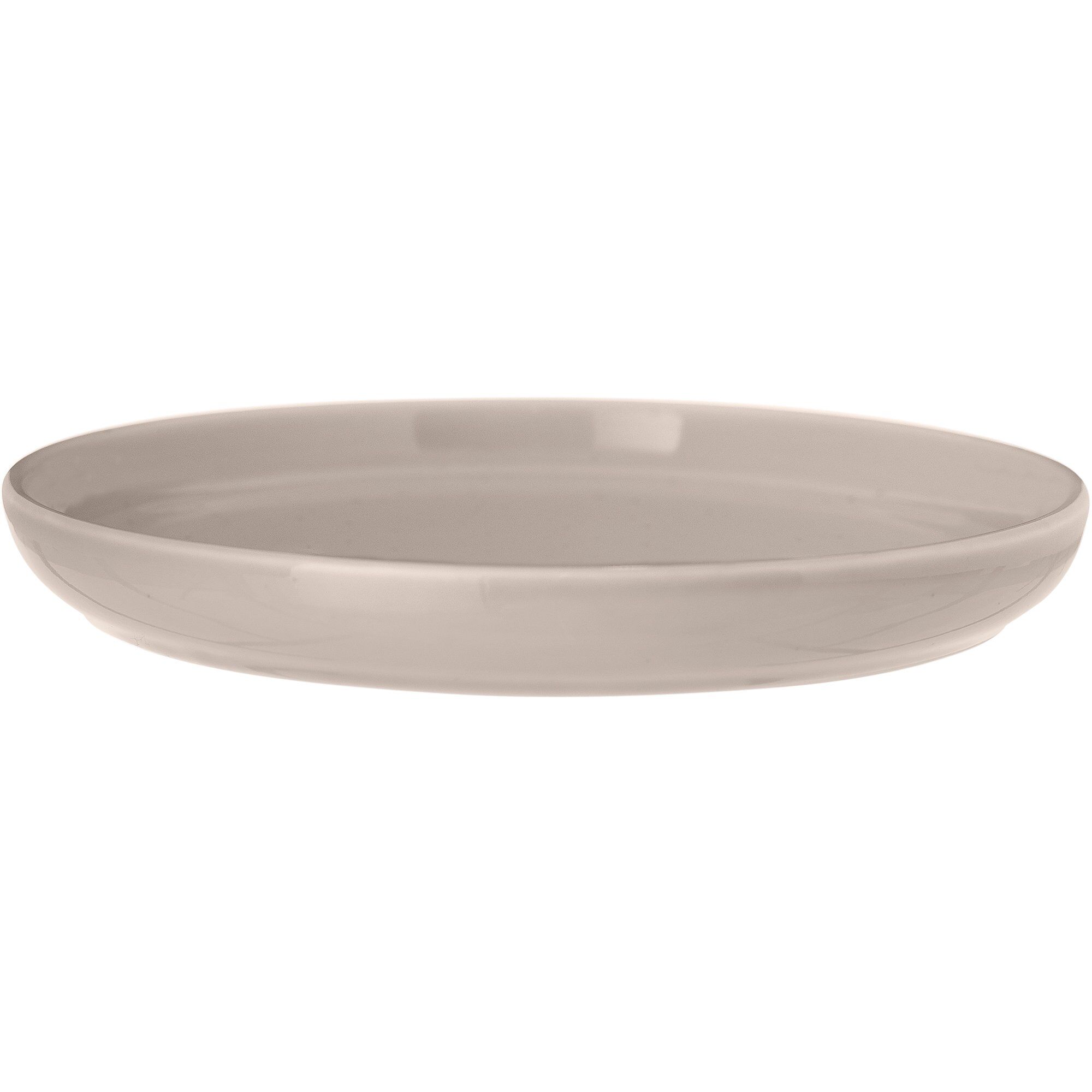 Porcelænstallerken 17,5 cm, sand
